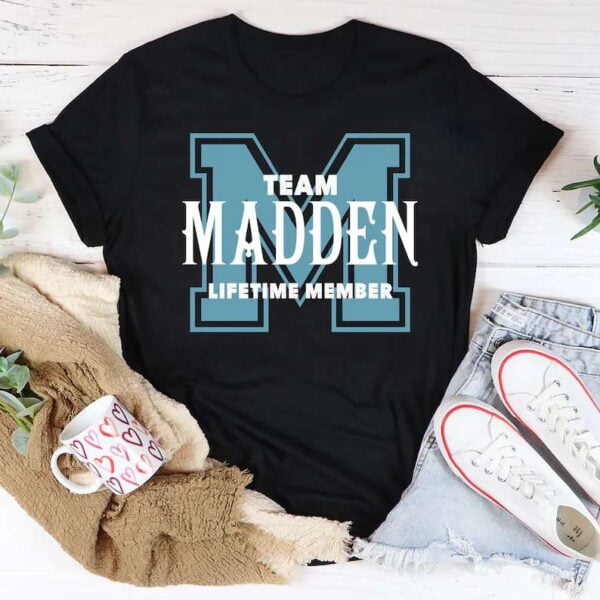 John Madden T Shirt Team Madden Lifetime Member RIP