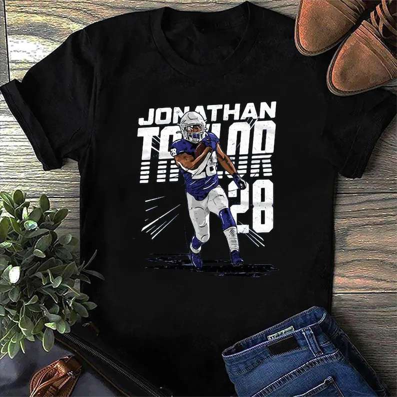 Jonathan Taylor Black T Shirt