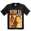 Jorja Smith Singer Vintage Black T Shirt