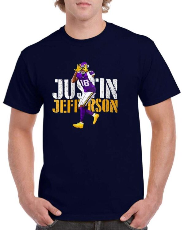 Justin Jefferson Minnesota T Shirt