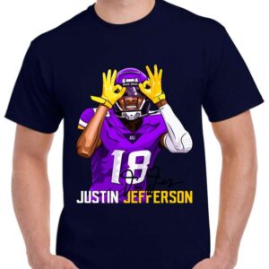 Justin Jefferson T Shirt Minnesota Football Champion Superbowl
