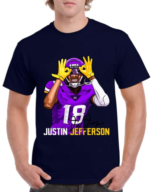 Justin Jefferson T Shirt Minnesota Football Champion Superbowl
