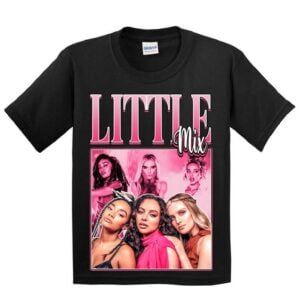 Little Mix Band Vintage Black T Shirt