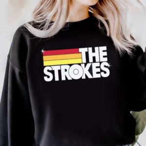 Logo The Strokes Sweatshirt T Shirt