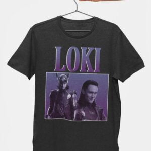 Loki Tom Hiddleston T Shirt Vintage