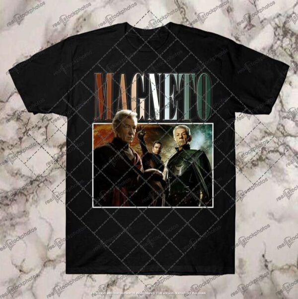 Magneto Vintage Black T Shirt