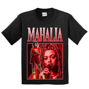 Mahalia Singer Vintage Black T Shirt