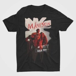 Maneskin On Tour T Shirt