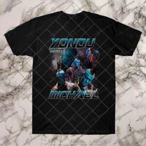Michael Rooker Yondu Vintage Black T Shirt