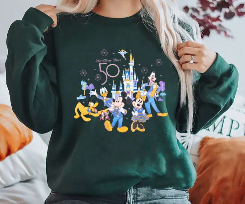 Mickey Ears Disney World 50th Anniversary Disney Shirt