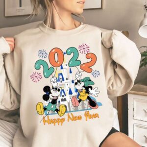 Mickey Minnie Happy New Year 2022 T Shirt