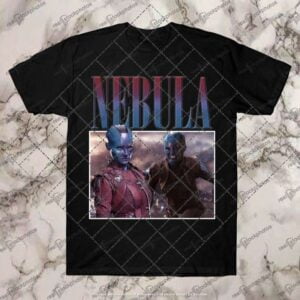 Nebula Karen Gillan Vintage Black T Shirt