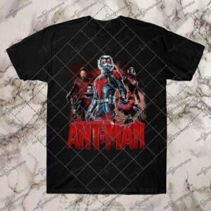 Paul Rudd Ant Man Vintage Black T Shirt