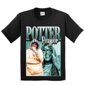 Potter Payper Rapper Vintage Black T Shirt