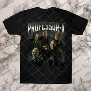 Prof X Black T Shirt