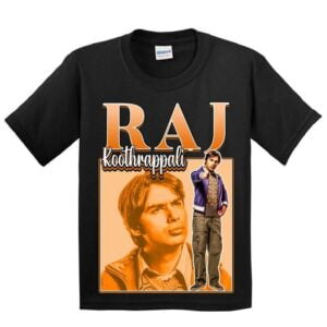Raj Koothrappali T Shirt Big Bang Theory