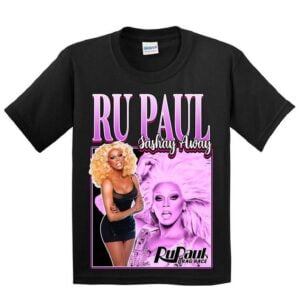 RuPaul Singer Vintage Black T Shirt