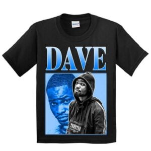 Santan Dave Rapper Black T Shirt