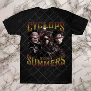 Scott Summers Black T Shirt