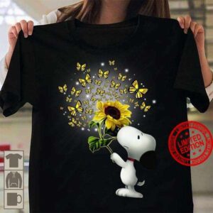 Snoopy Sunflower Classic T Shirt