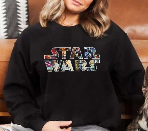 Star Wars Sweatshirt Logo T Shirt 1