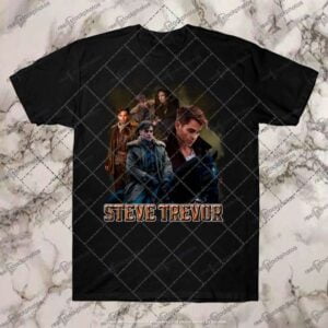 Steve Trevo Vintage Black T Shirt