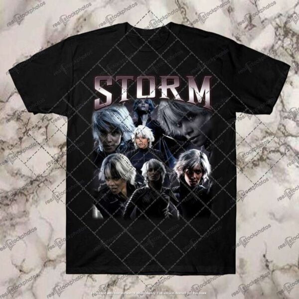 Storm Vintage Black T Shirt X Men