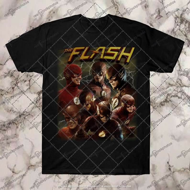 The Flash Black T Shirt