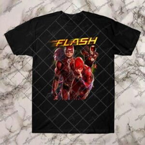 The Flash Vintage Black T Shirt 1