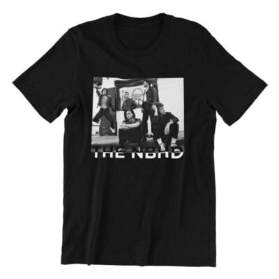 Flocked 'NBHD' T-shirt T-shirt