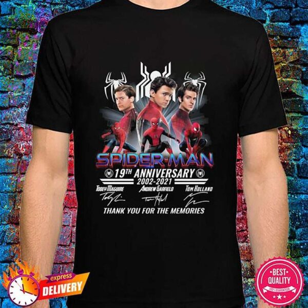 Three Spiderman Shirt