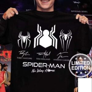 Three Spiderman T Shirt No Way Home