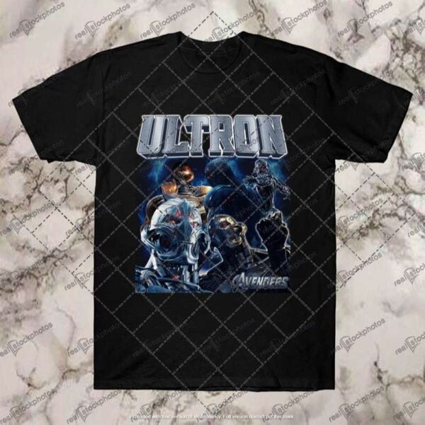 Ultron Vintage Black T Shirt