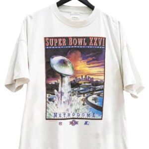 Vintage 1992 Super Bowl XXVI T Shirt