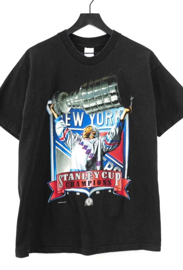 Vintage 1994 Sportswear New York Rangers Stanley Cup Champions T Shirt