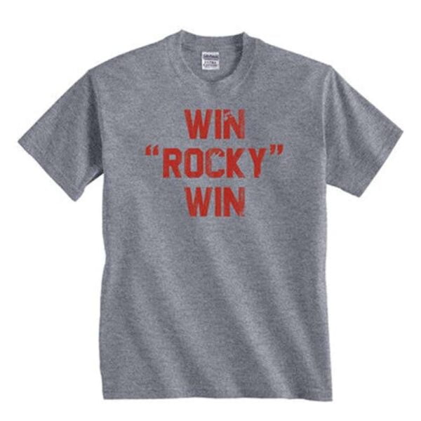 Win Rocky Win T Shirt Boxing Training