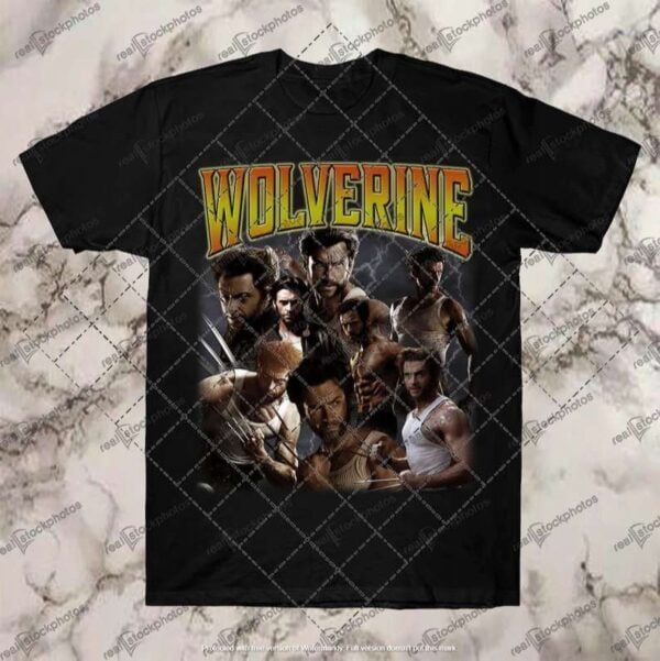Wolverine Black T Shirt