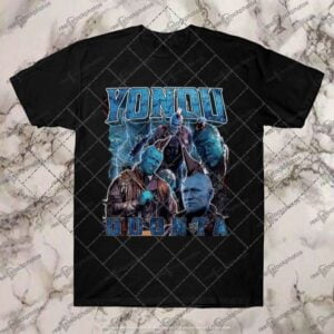 Yondu Vintage Black T Shirt