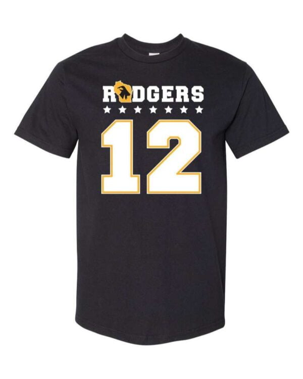 Aaron Rodgers Goat 12 Green Bay Packers NFL T Shirt