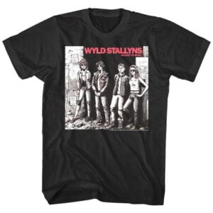 Bill Teds Wyld Stallyns Album Cover T Shirt