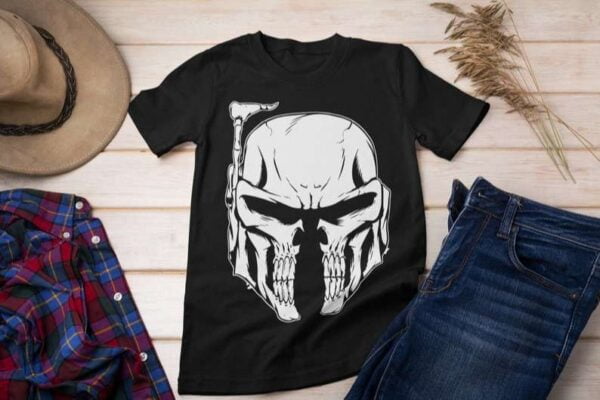 Boba Fett Skull Helmet T Shirt