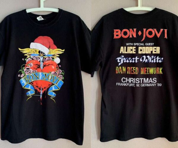 Bon Jovi Christmas In Germany T Shirt