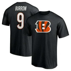 Cincinnati Bengals 2022 Champion AFC North Division Burrow 9 Shirt
