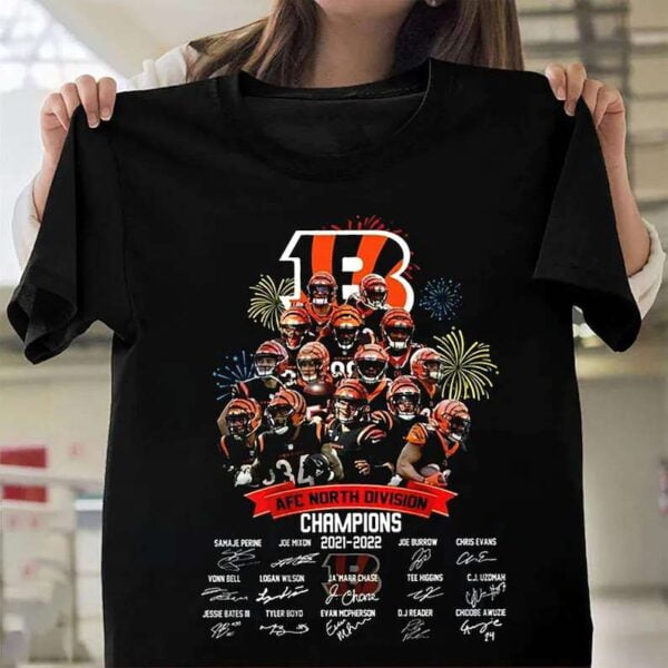 Cincinnati Bengals Roads T Shirt Joe Burrow Mixon Chase