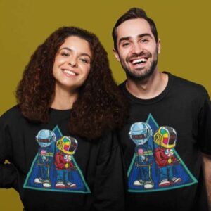 Daft Punk T Shirt Electronic duo