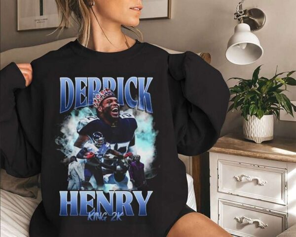 Derrick Henry T Shirt Tennessee Titans