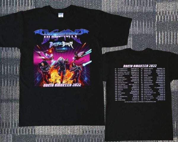 DragonForce North America 2022 T Shirt
