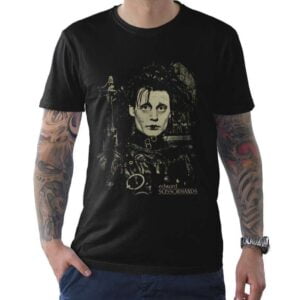 Edward Scissorhands T Shirt Johnny Depp