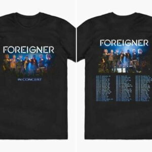 Foreigner Tour 2021 Concert Album T Shirt
