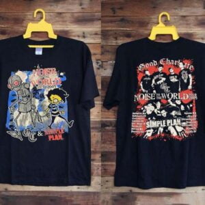 Good Charlotte Simple Plan Noise To The World Tour 2005 T Shirt
